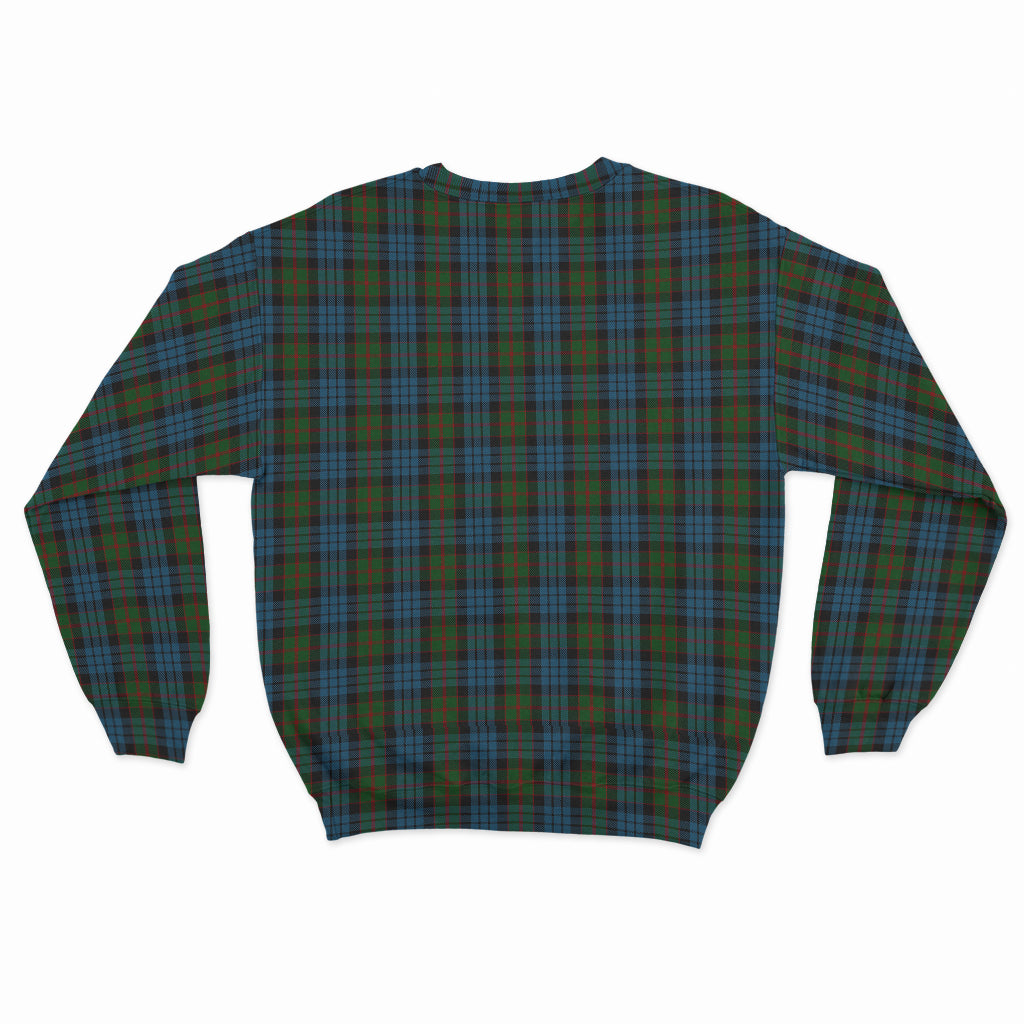 fletcher-of-dunans-tartan-sweatshirt-with-family-crest