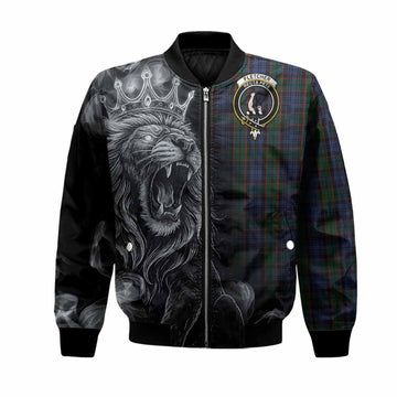 Fletcher Tartan Bomber Jacket Roaring Lion Heritage