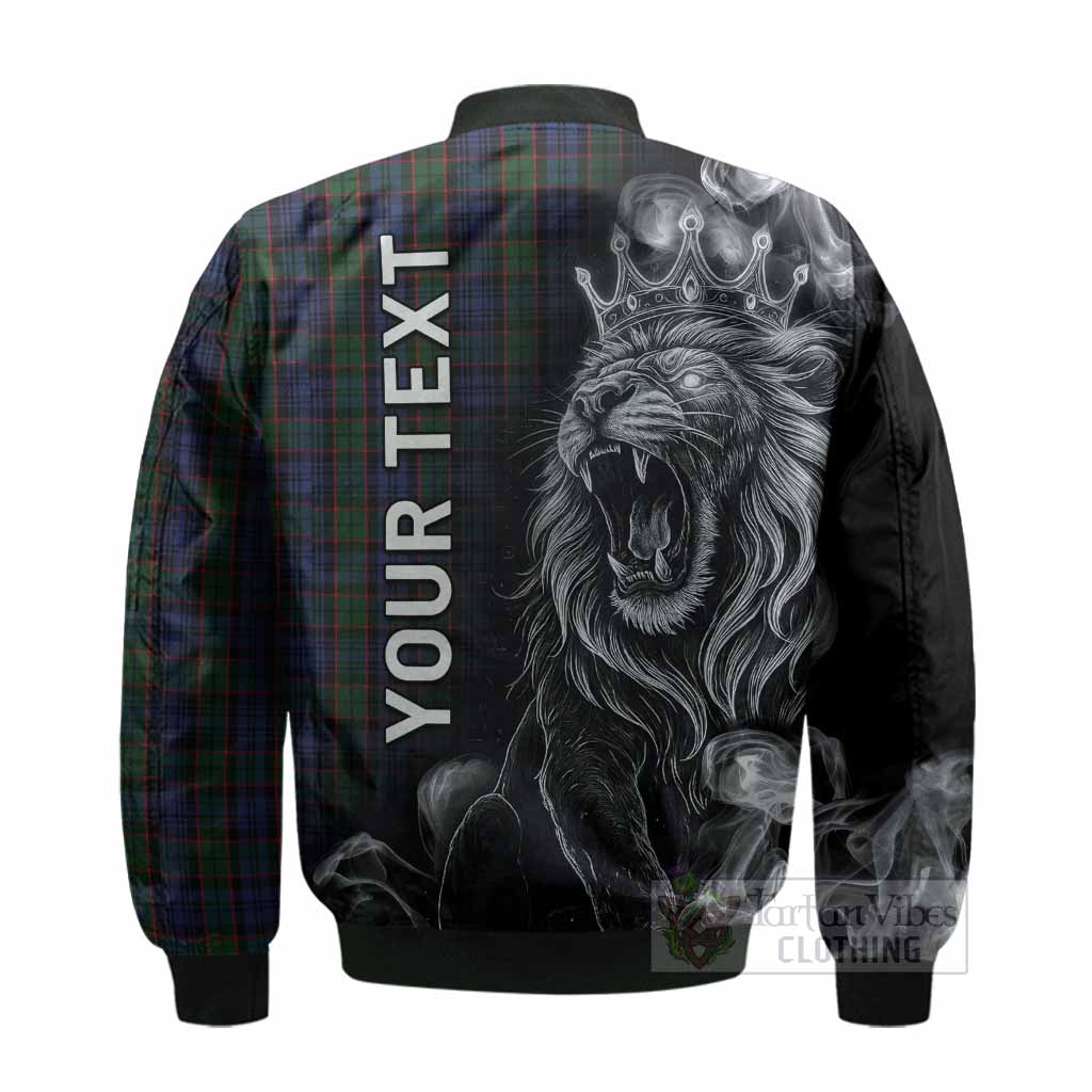 Fletcher Tartan Bomber Jacket Roaring Lion Heritage