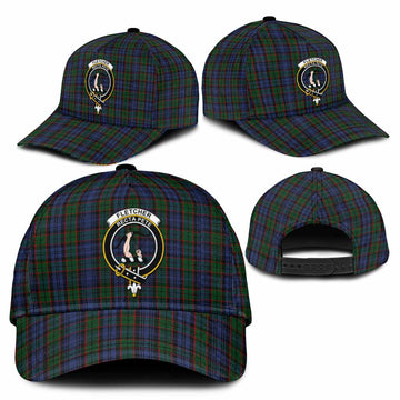 Fletcher Tartan Classic Cap with Family Crest