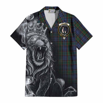 Fletcher Tartan Cotton Hawaiian Shirt Roaring Lion Heritage