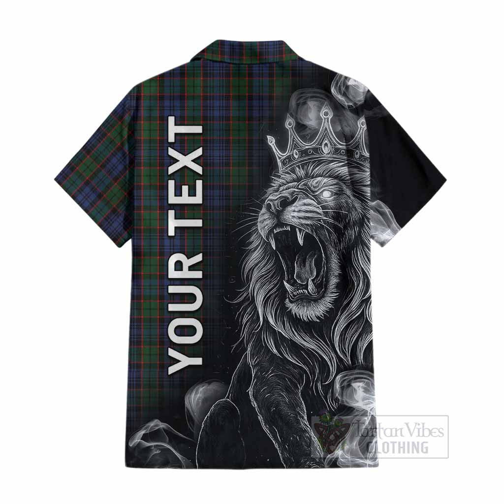 Fletcher Tartan Cotton Hawaiian Shirt Roaring Lion Heritage