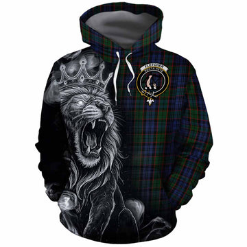 Fletcher Tartan Cotton Hoodie Roaring Lion Heritage