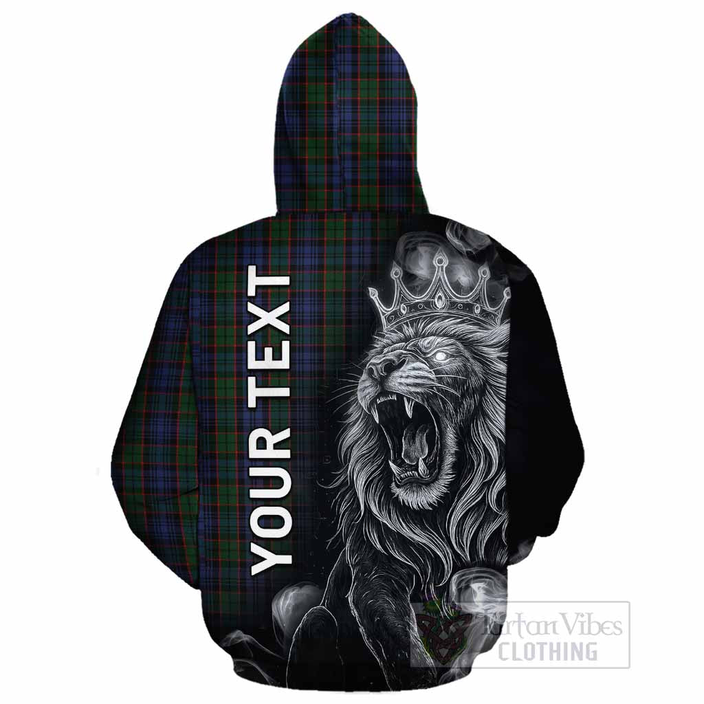 Fletcher Tartan Cotton Hoodie Roaring Lion Heritage
