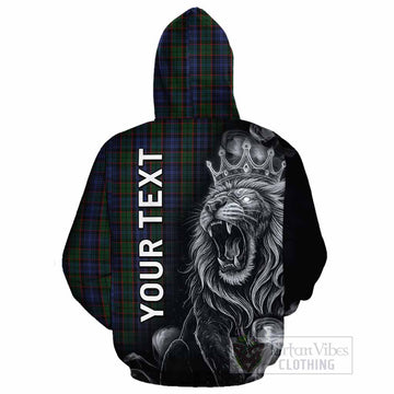 Fletcher Tartan Cotton Hoodie Roaring Lion Heritage