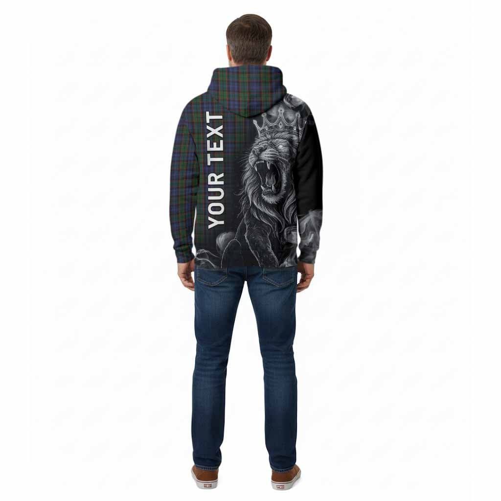 Fletcher Tartan Cotton Hoodie Roaring Lion Heritage