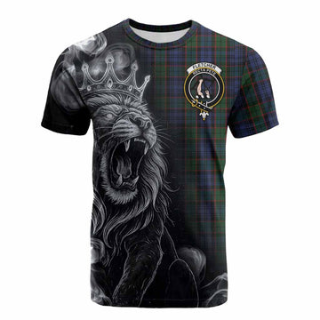 Fletcher Tartan Cotton T-shirt Roaring Lion Heritage