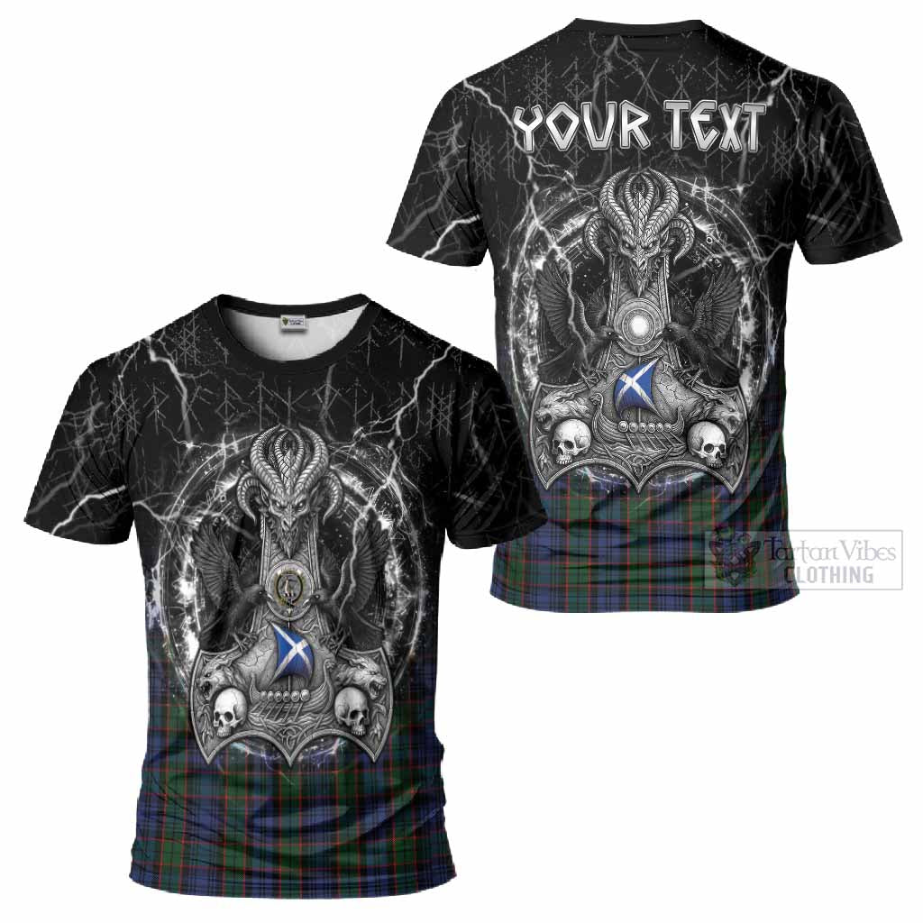 Fletcher Tartan Crest T-Shirt Celtic Odin's Raven Legacy