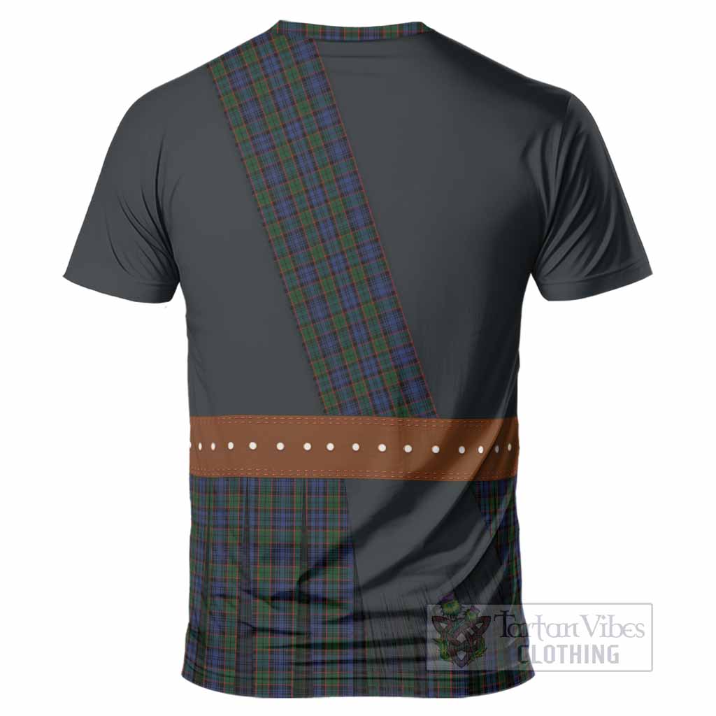 Fletcher Tartan Crest T-Shirt Kilt Costume Style
