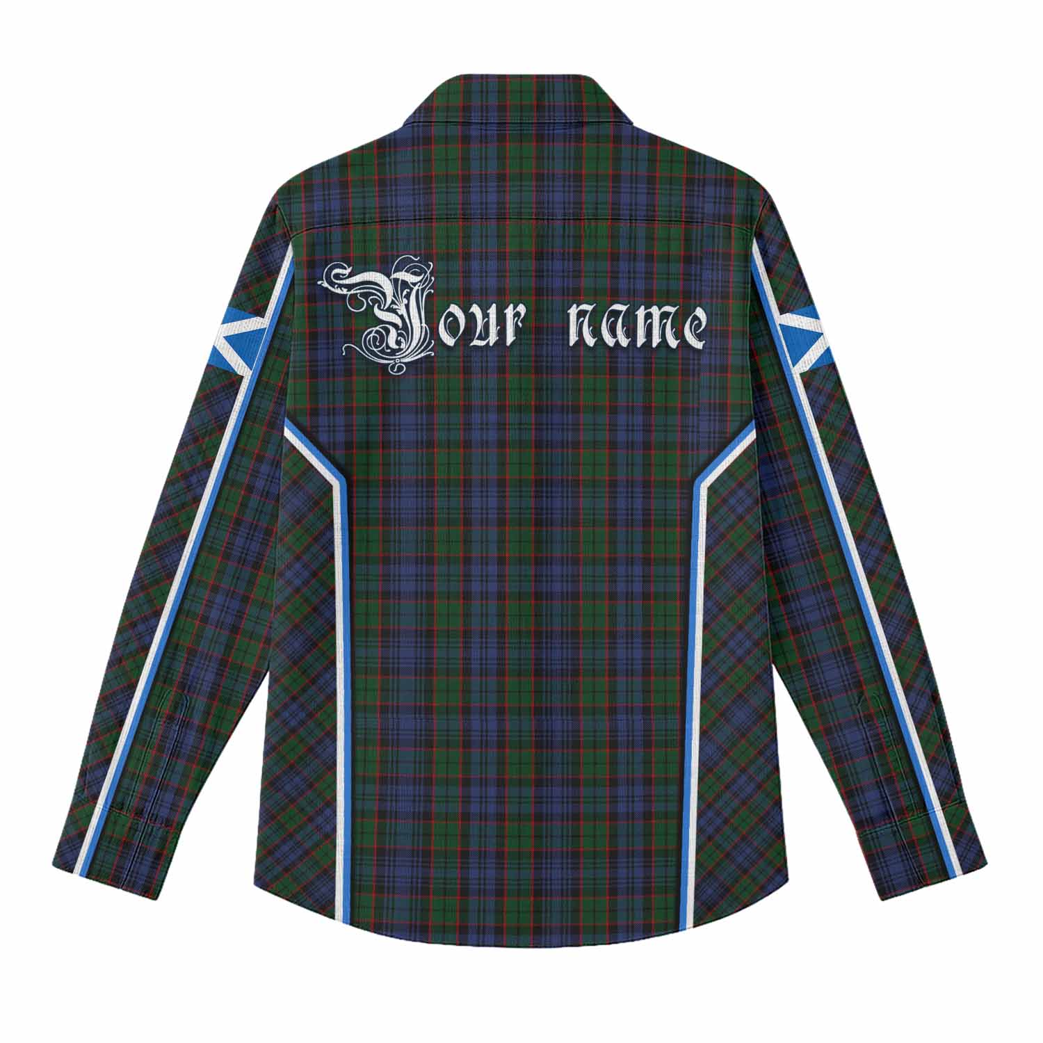 Fletcher Tartan Crest Women Casual Shirt Scotland Coat of Arm Flag Style - Tartan Vibes Clothing