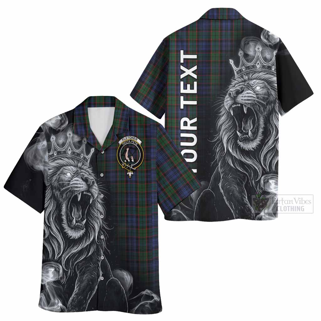 Fletcher Tartan Hawaiian Shirt Roaring Lion Heritage