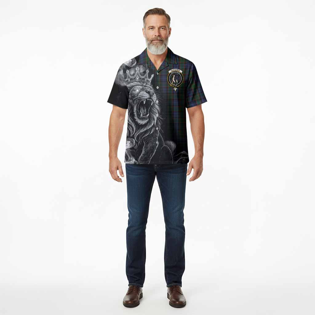 Fletcher Tartan Hawaiian Shirt Roaring Lion Heritage