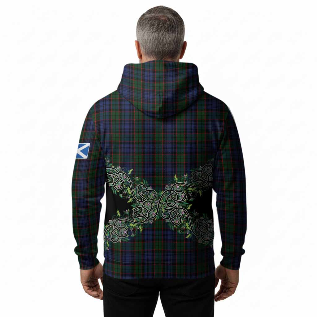 Fletcher Tartan Hoodie Thistle Scottish Spirit