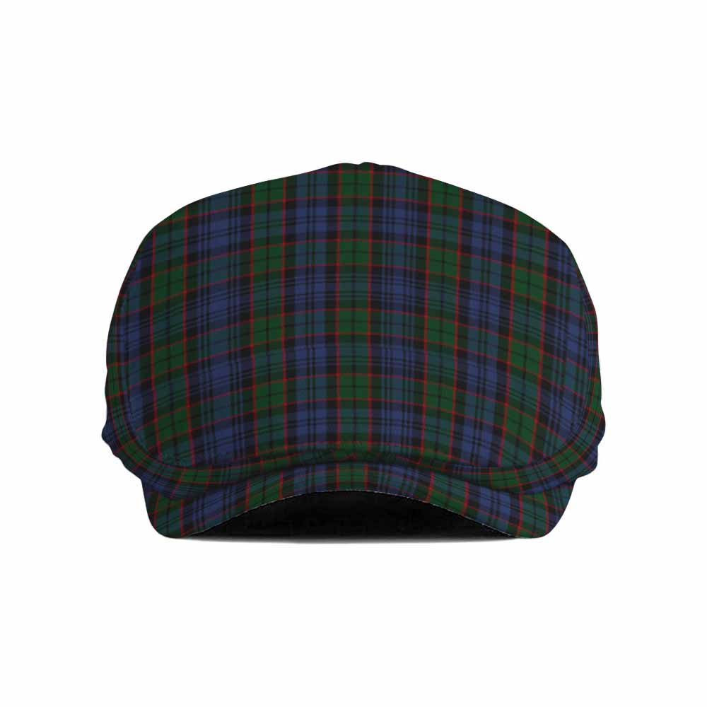 Fletcher Tartan Jeff Cap, Tartan Flat Cap