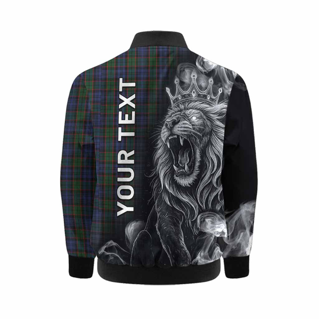 Fletcher Tartan Kid Bomber Jacket Roaring Lion Heritage