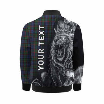 Fletcher Tartan Kid Bomber Jacket Roaring Lion Heritage