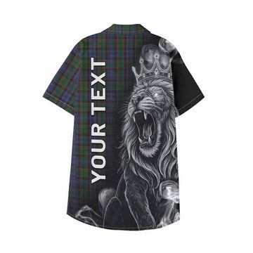 Fletcher Tartan Kid Hawaiian Shirt Roaring Lion Heritage
