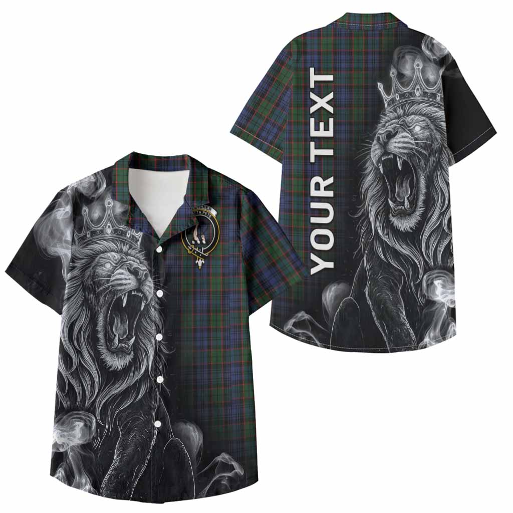 Fletcher Tartan Kid Hawaiian Shirt Roaring Lion Heritage