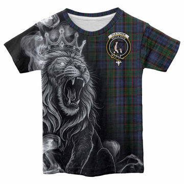 Fletcher Tartan Kid T-shirt Roaring Lion Heritage
