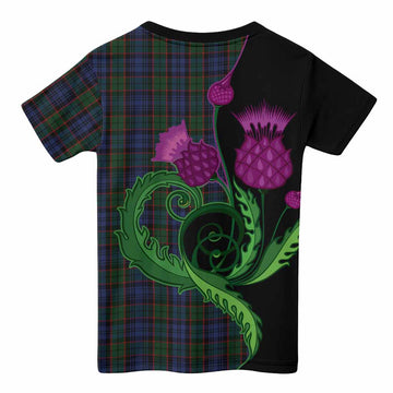 Fletcher Tartan Kid T-shirt Traditional Scottish Thistle
