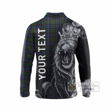Fletcher Tartan Long Sleeve Polo Shirt Roaring Lion Heritage