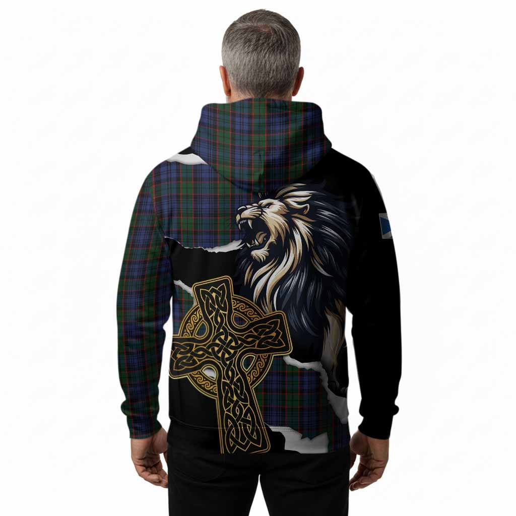 Fletcher Tartan Scottish Hoodie Lion Celtic Heritage