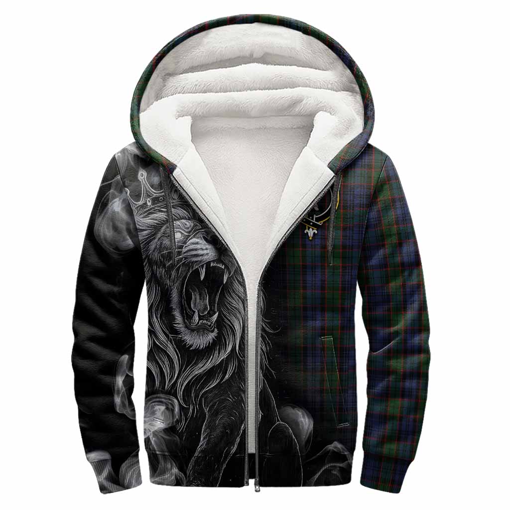 Fletcher Tartan Sherpa Hoodie Roaring Lion Heritage