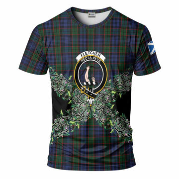 Fletcher Tartan T-Shirt Thistle Scottish Spirit
