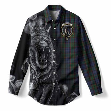 Fletcher Tartan Women Casual Shirt Roaring Lion Heritage