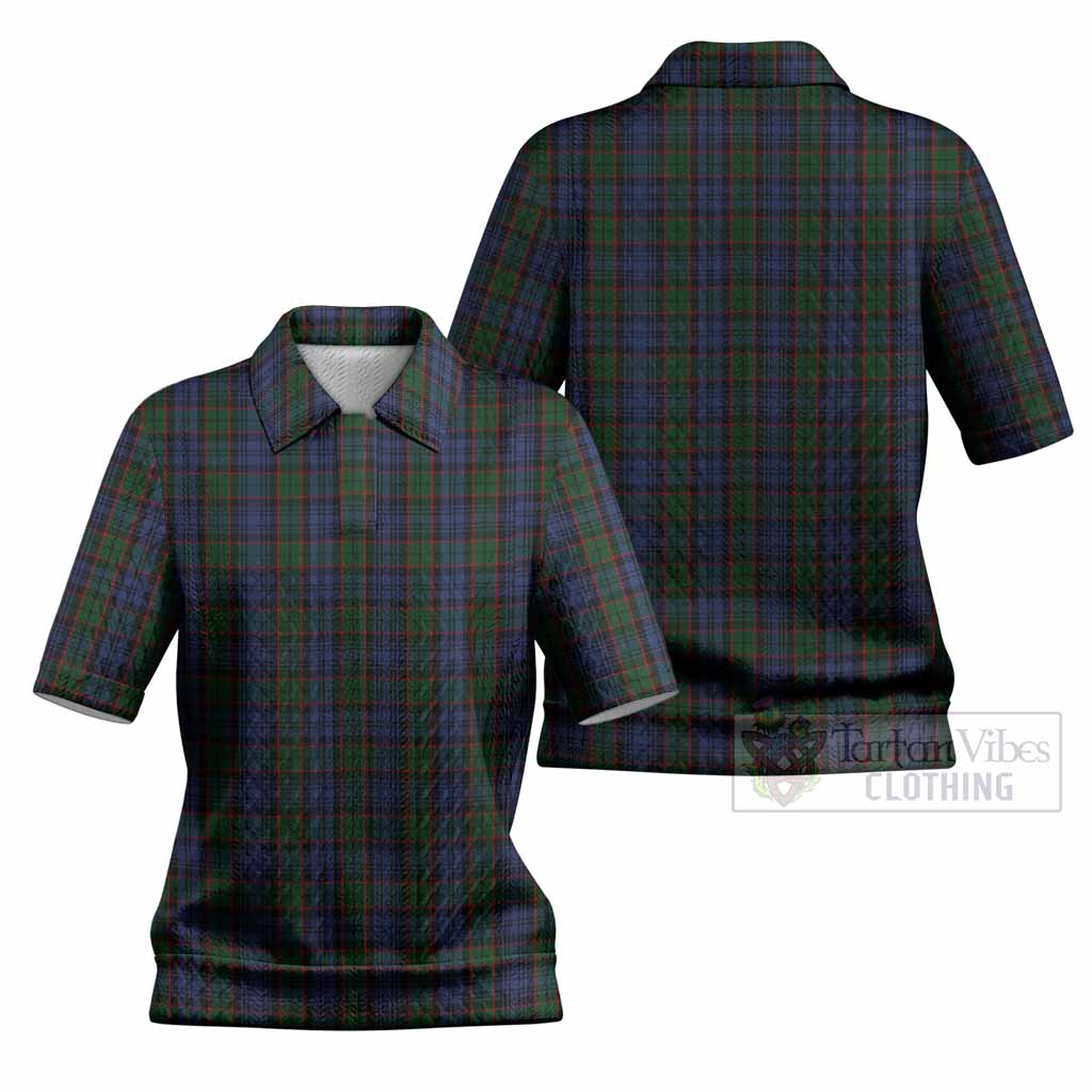Fletcher Tartan Women’s Polo Sweater Top