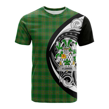 Flower Irish Clan Cotton T-shirt Celtic Circle Style Kid's Shirt - Tartan Vibes Clothing