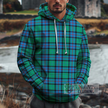 Flower Of Scotland Tartan Cotton Hoodie