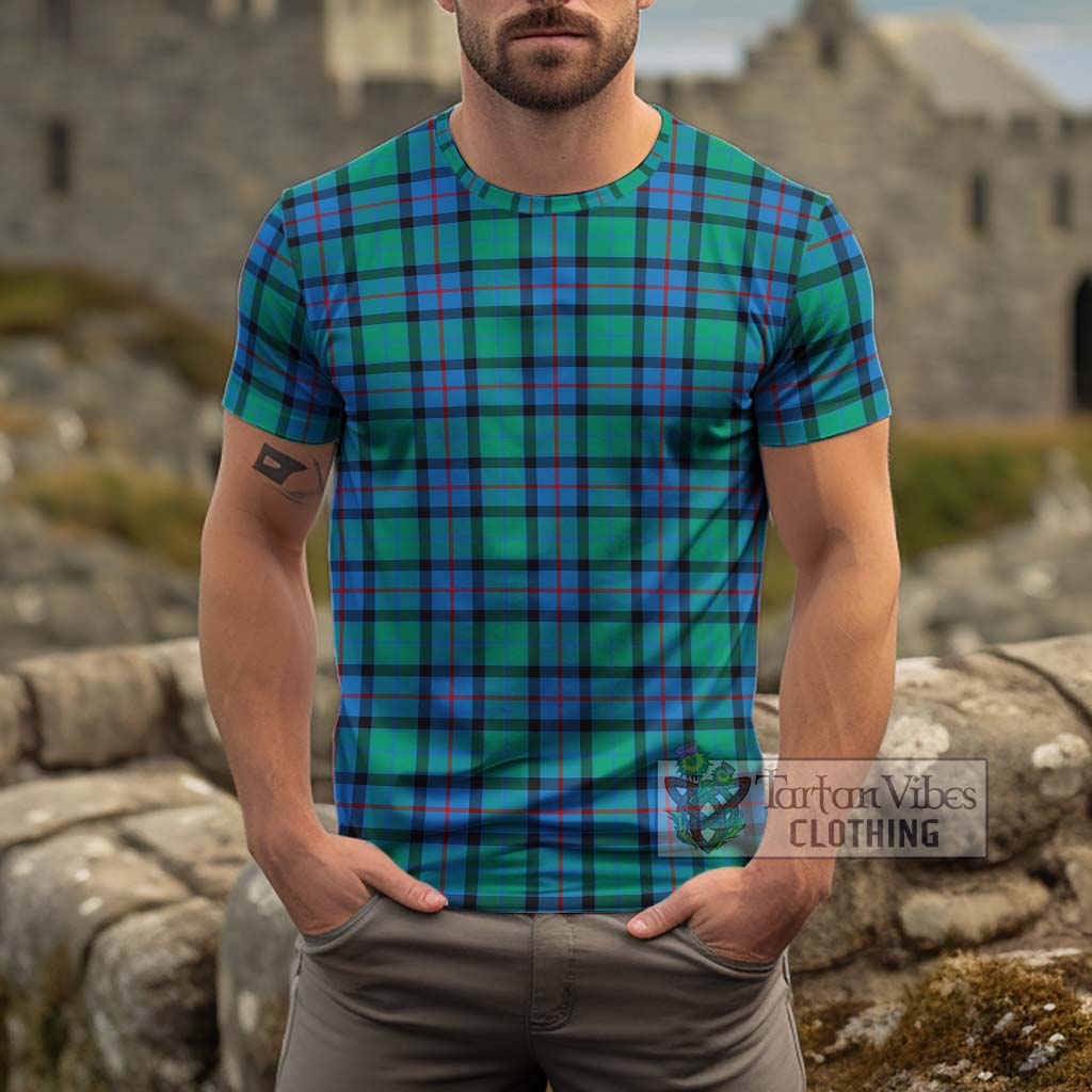 Flower Of Scotland Tartan Cotton T-Shirt Men's Shirt - Tartanvibesclothing Shop