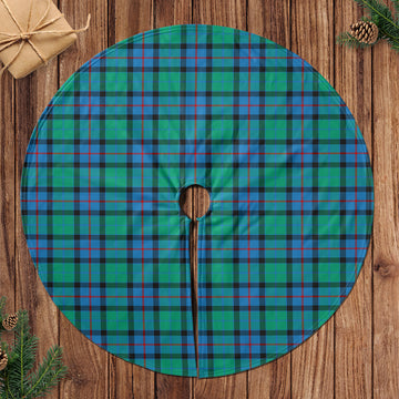 Flower Of Scotland Tartan Christmas Tree Skirt
