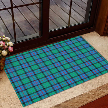 Flower Of Scotland Tartan Rubber Doormat