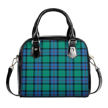 Flower Of Scotland Tartan Shoulder Handbags