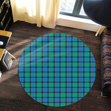 Flower Of Scotland Tartan Round Rug