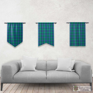 Flower Of Scotland Tartan Gonfalon, Tartan Banner