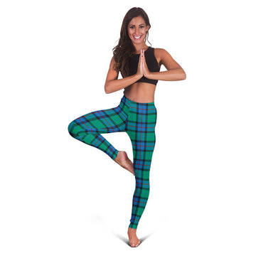 Flower Of Scotland Tartan Womens Leggings