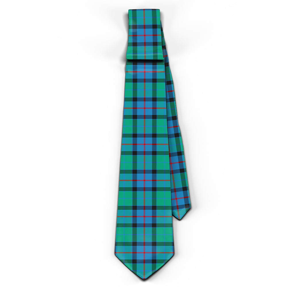 Flower Of Scotland Tartan Classic Necktie - Tartan Vibes Clothing