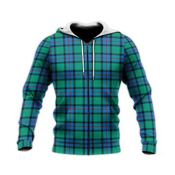 Flower Of Scotland Tartan Knitted Hoodie