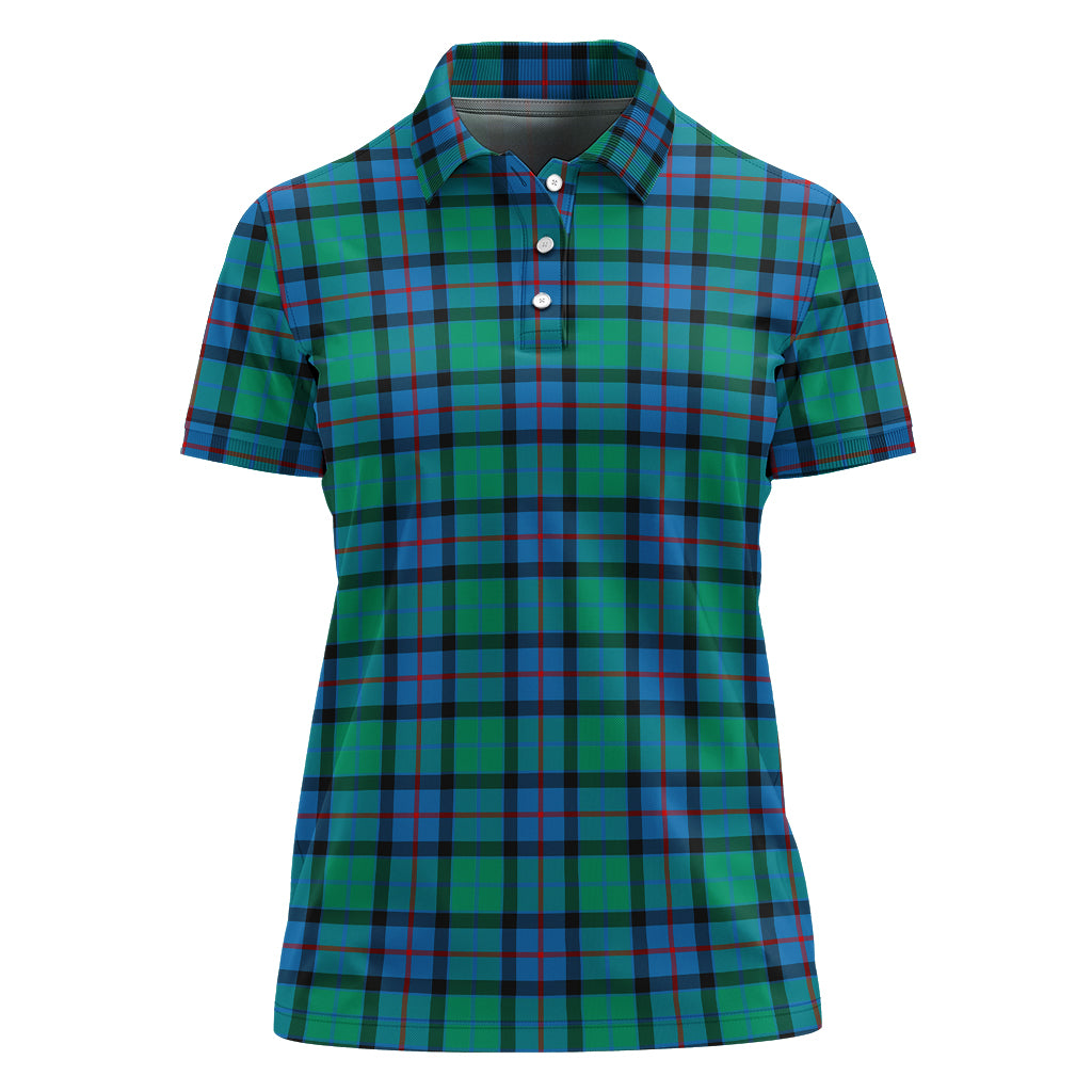 flower-of-scotland-tartan-polo-shirt-for-women