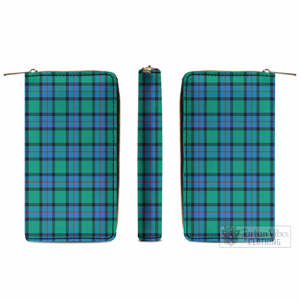 Flower Of Scotland Tartan Women's Leather Wallet - Tartan Vibes Clothing