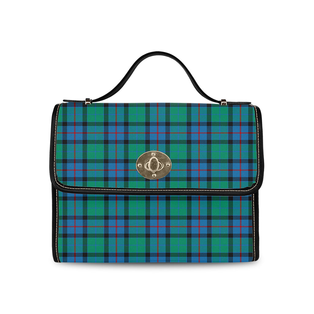 flower-of-scotland-tartan-leather-strap-waterproof-canvas-bag