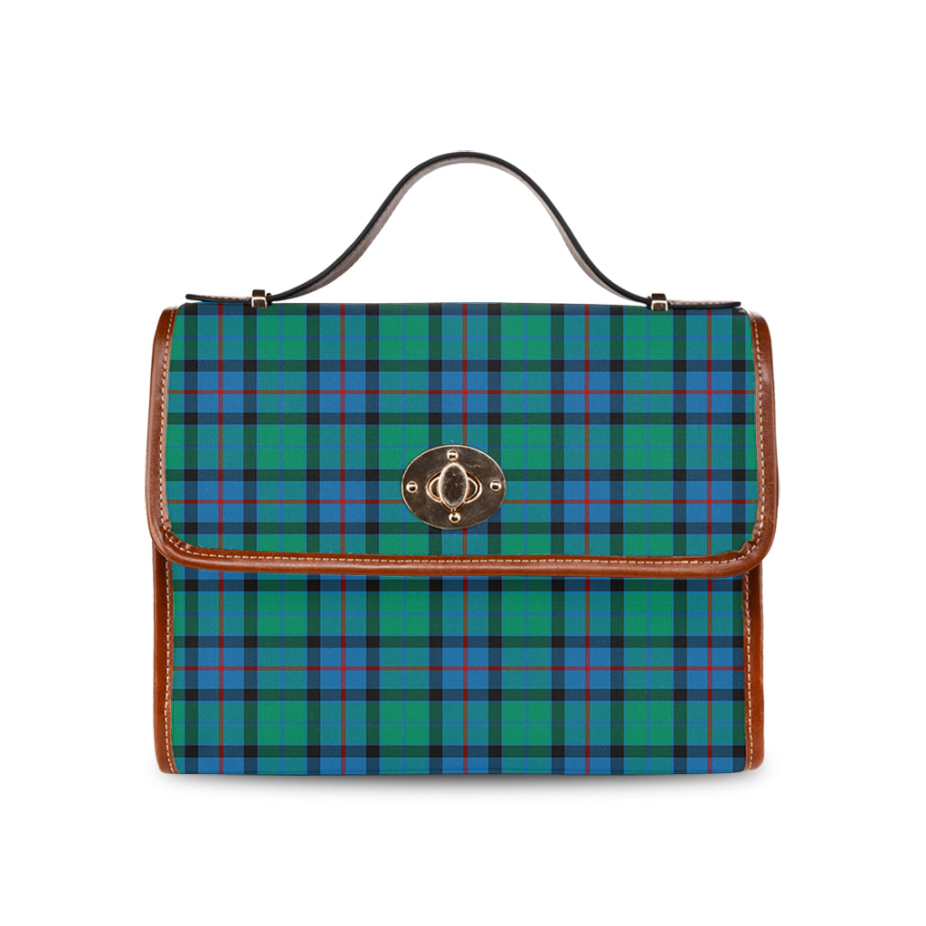 flower-of-scotland-tartan-leather-strap-waterproof-canvas-bag