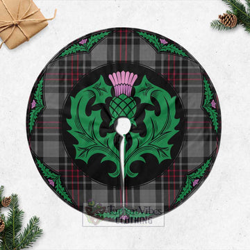Flynn Tartan Christmas Tree Skirt Scottish Thistle Style Casual Tree Skirts - Tartan Vibes Clothing