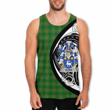 Flynn Irish Clan Men's Tank Top Celtic Circle Style