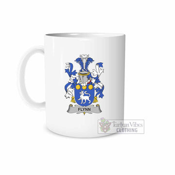 Flynn Irish Clan Coat of Arms Ceramic Mug