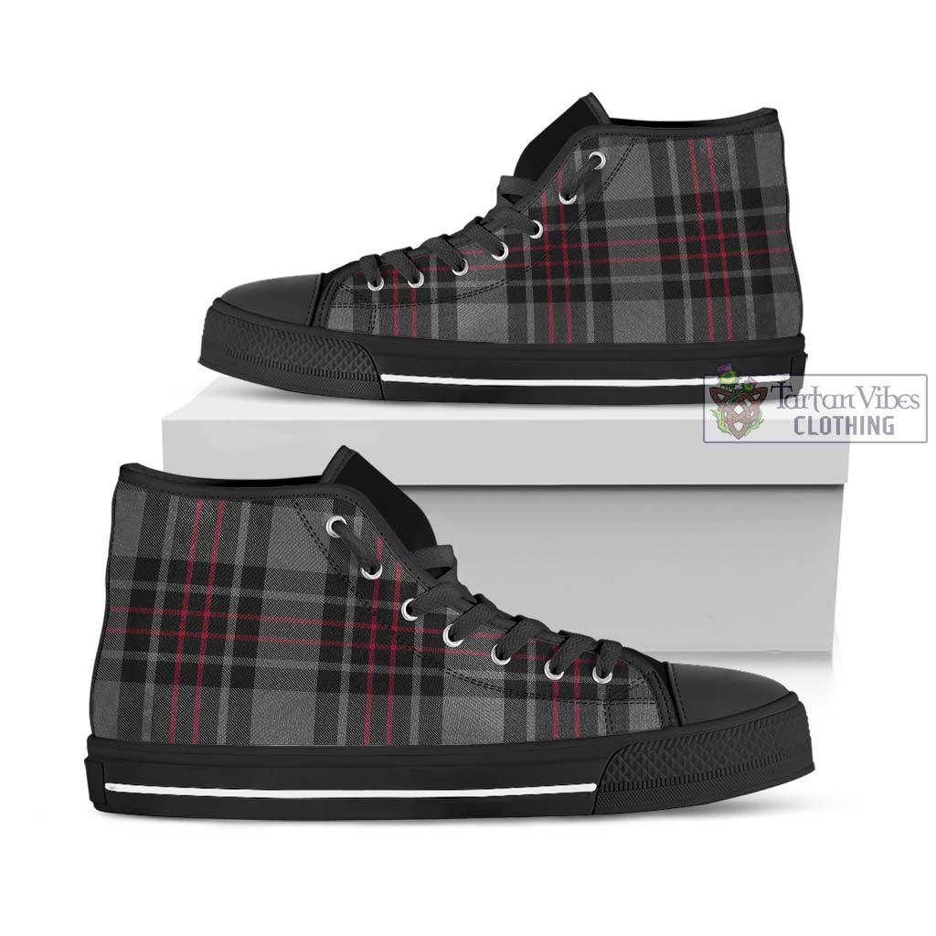Flynn Tartan High Top Shoes - Tartan Vibes Clothing