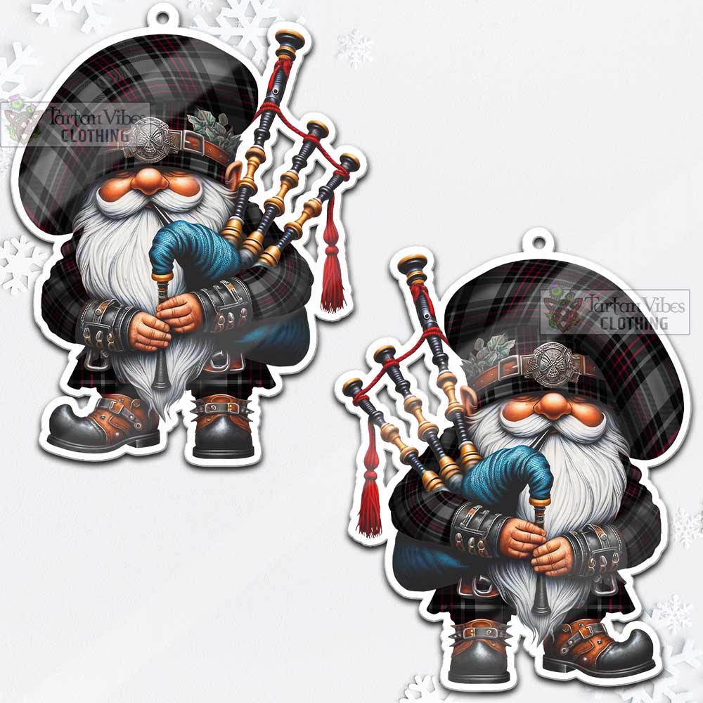 Flynn Tartan Bagpiper Gnome Christmas Ornament - Tartan Vibes Clothing